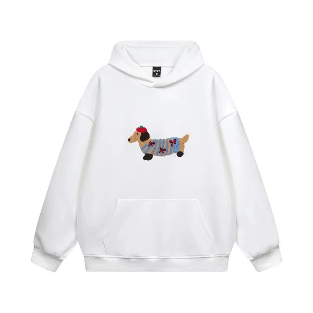 Liesel | Unisex Oversize Hoodie mit Stickerei