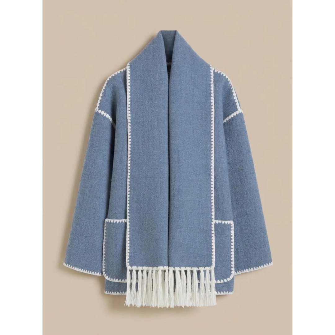 Lieselotte | Damen Wollmantel mit Cape Design und Knöpfen