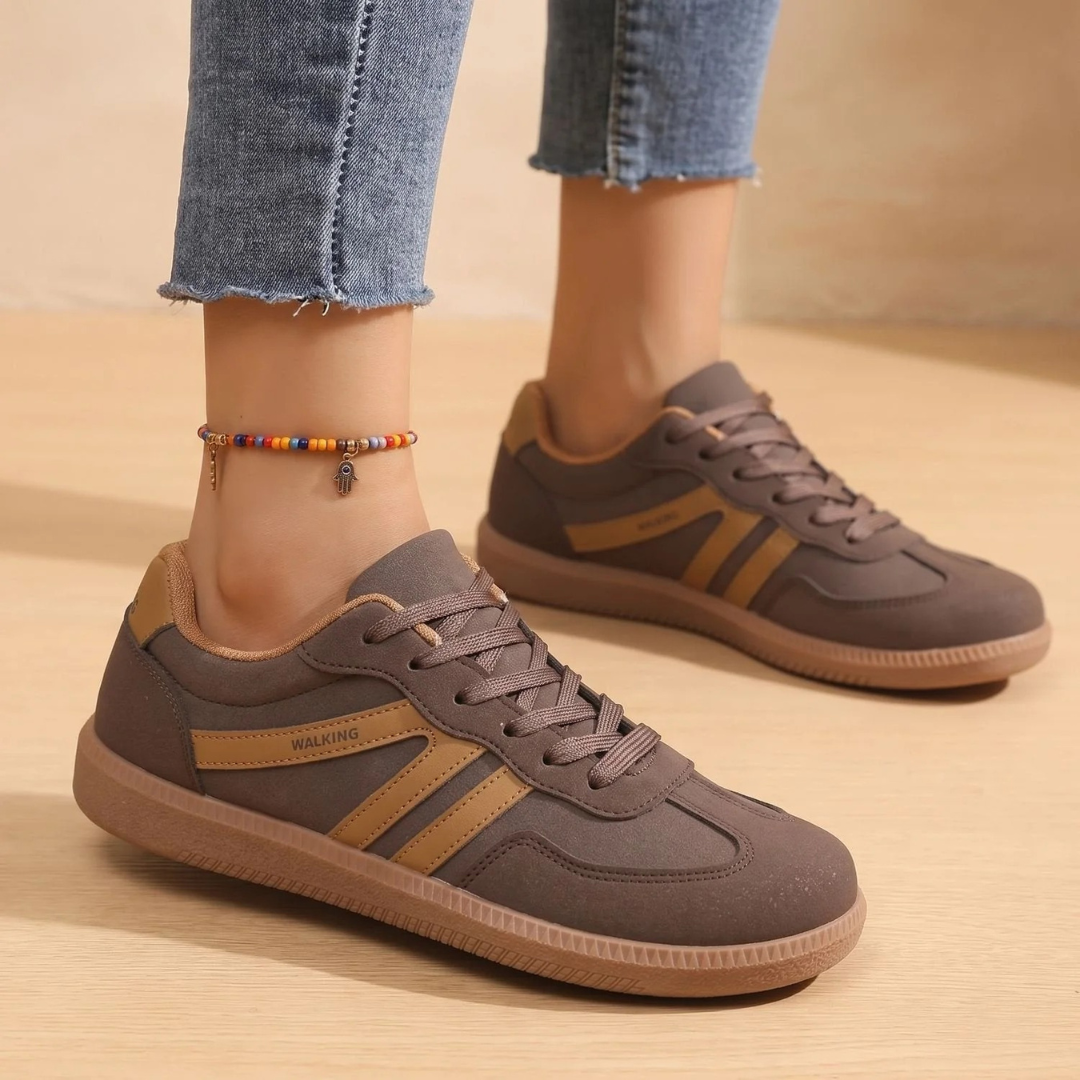 Lilian | Damen Orthopädische Sneaker mit Retro Stil