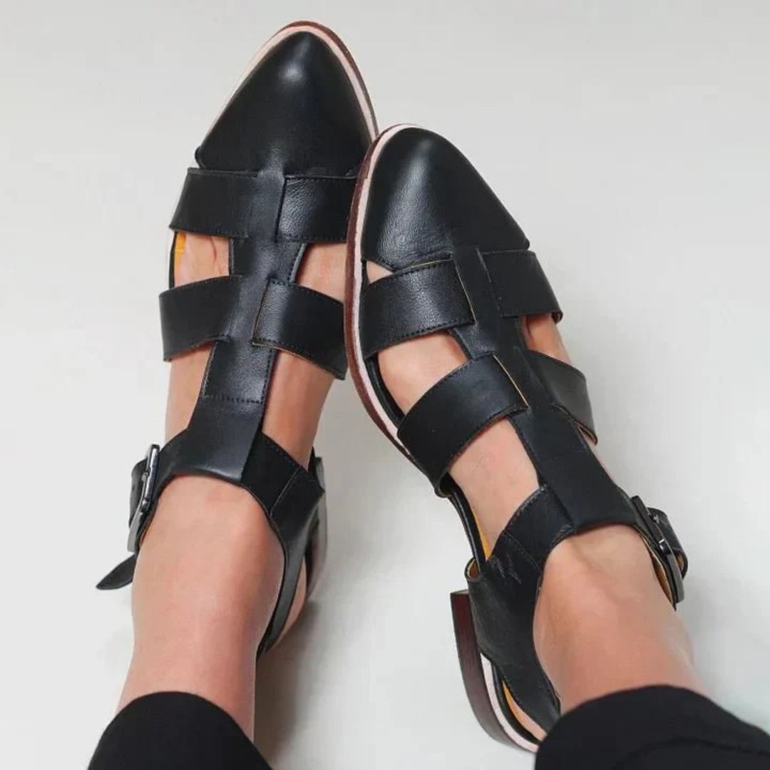 Lilo | Elegante Damen Sandalen mit Geschlossener Form
