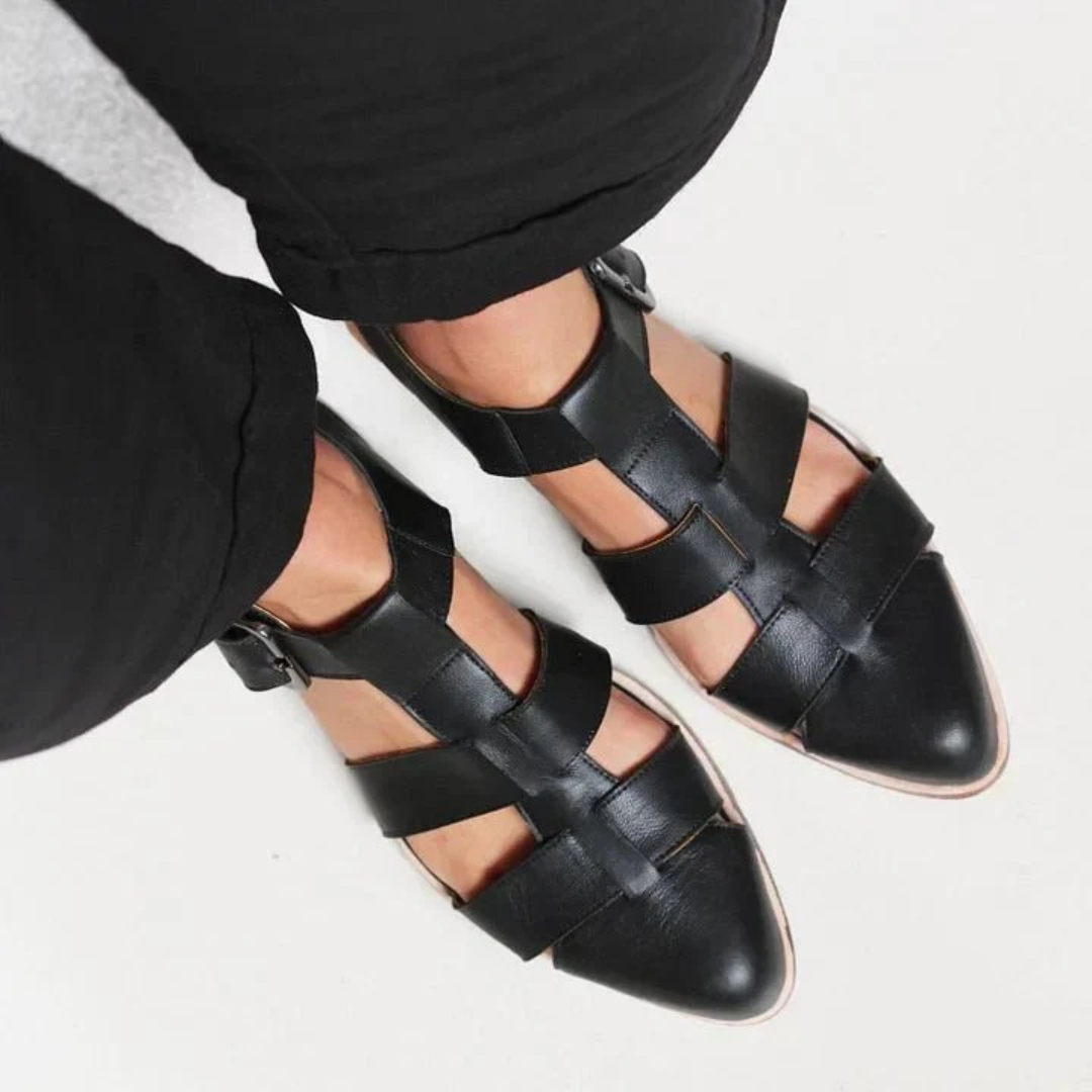 Lilo | Elegante Damen Sandalen mit Geschlossener Form