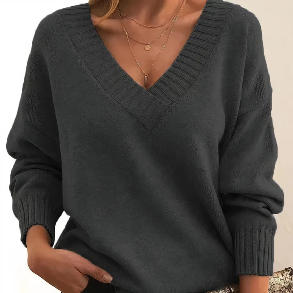 Lina | Damen Komfortable Kaschmir Pullover