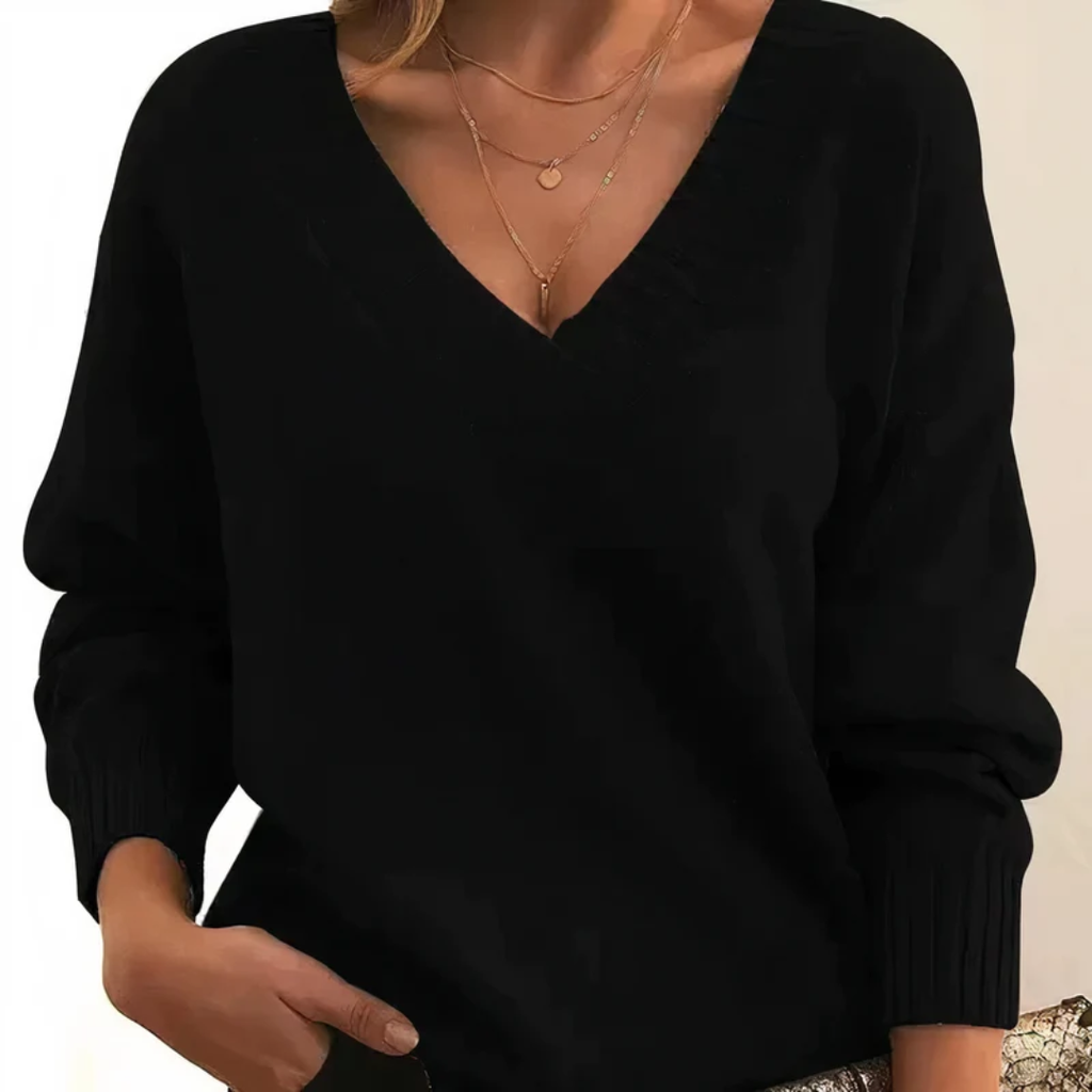 Lina | Damen Komfortable Kaschmir Pullover