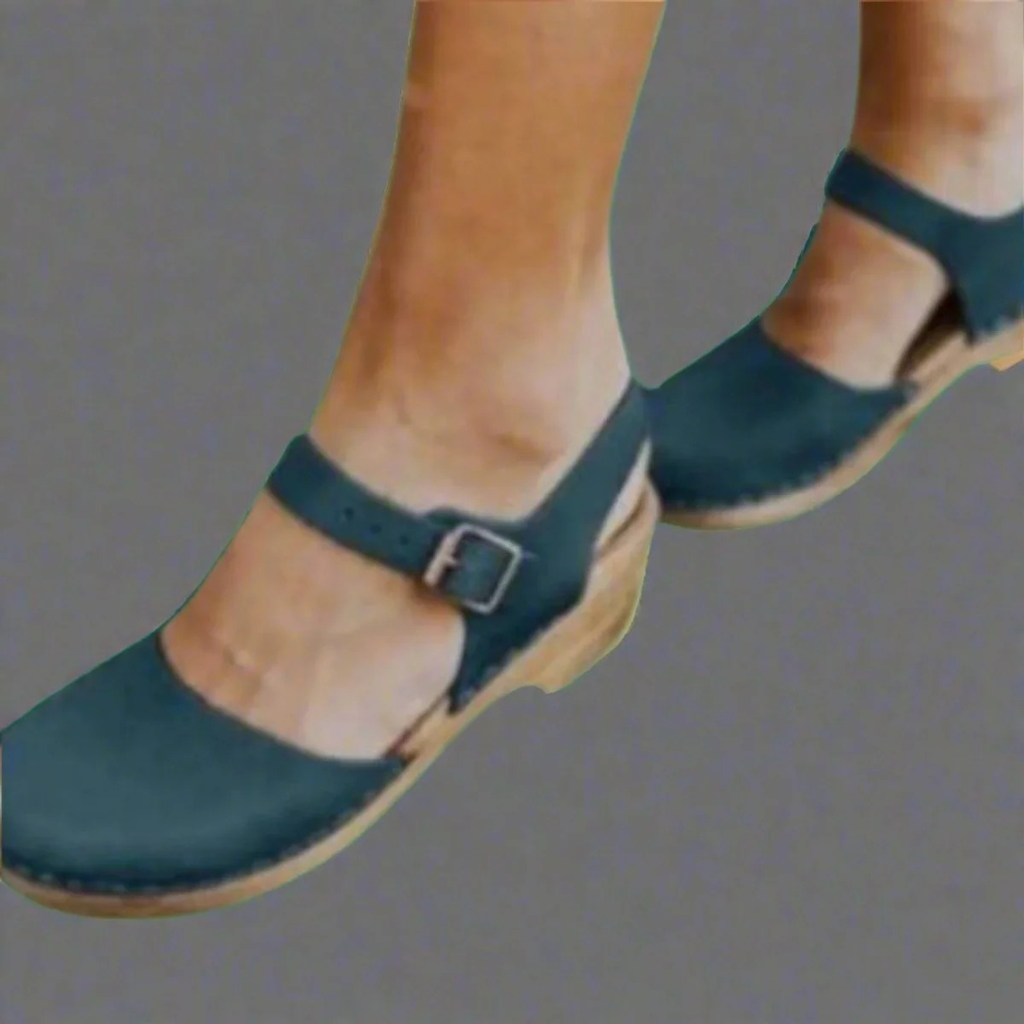 Lina | Damen Orthopädische Plateau Sandalen Mit Riemchen