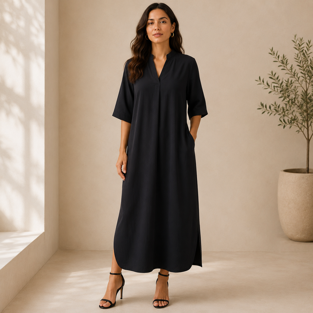 Lina | Damen Stilvolles Sommer Maxikleid