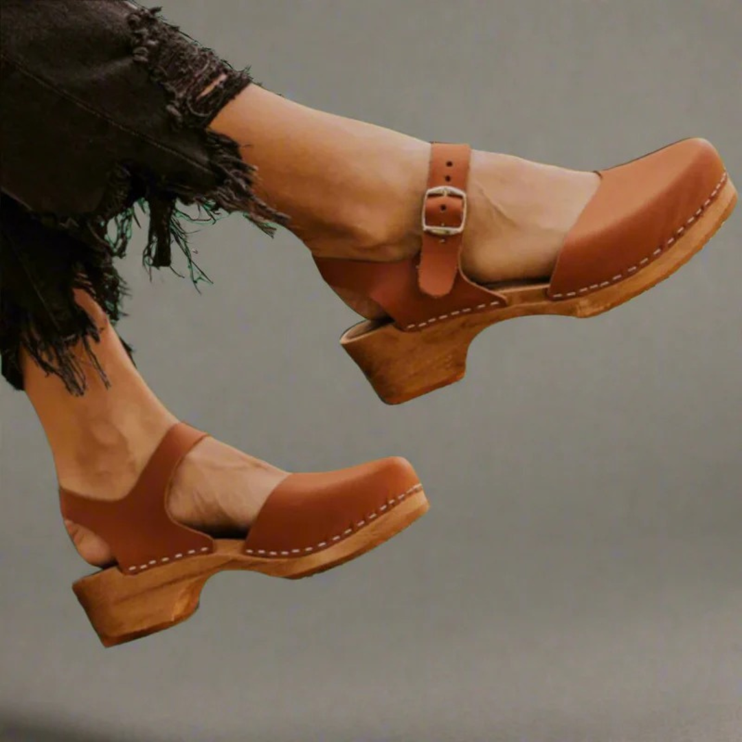 Linda | Stilvolle Damen Sandalen mit Plateau und Absatz