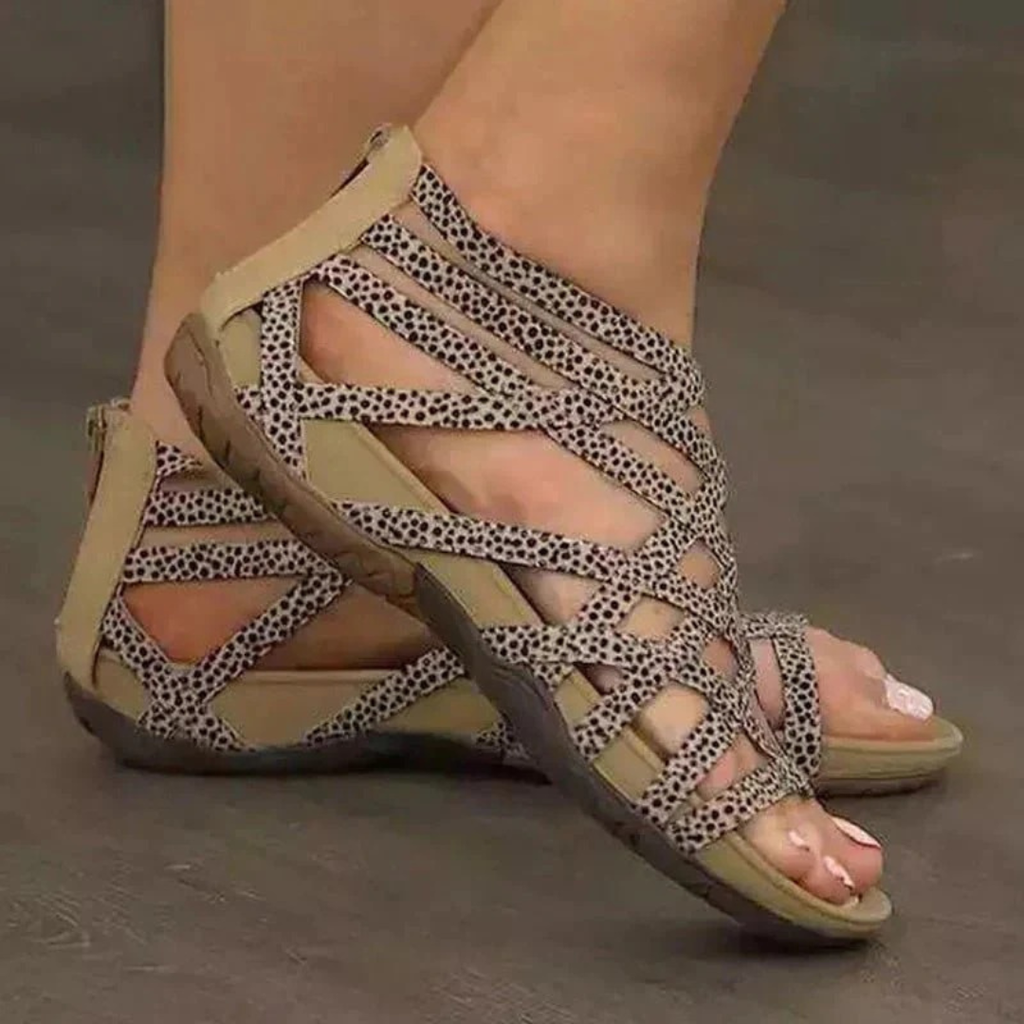 Linnea | Damen Bequeme Orthopädische Sandalen