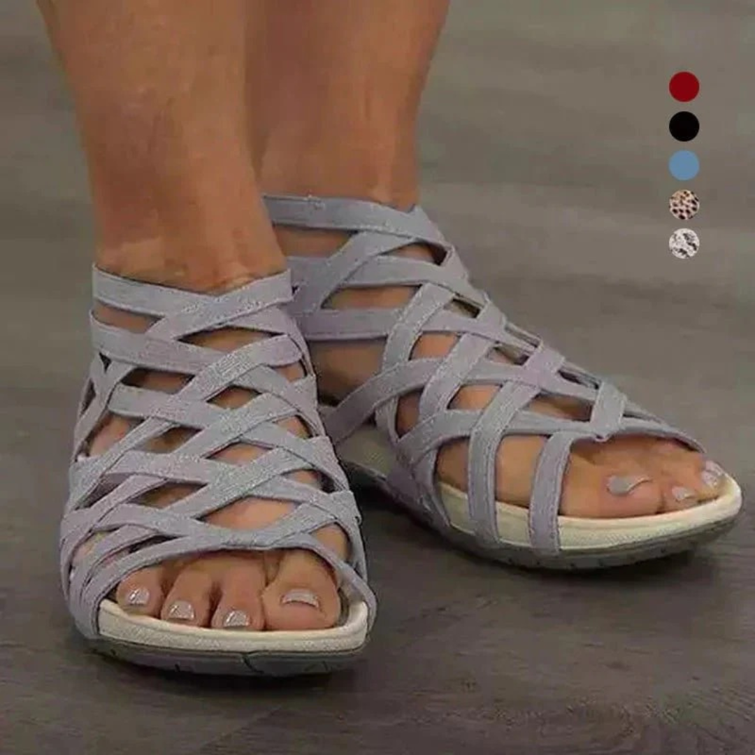 Linnea | Damen Bequeme Orthopädische Sandalen