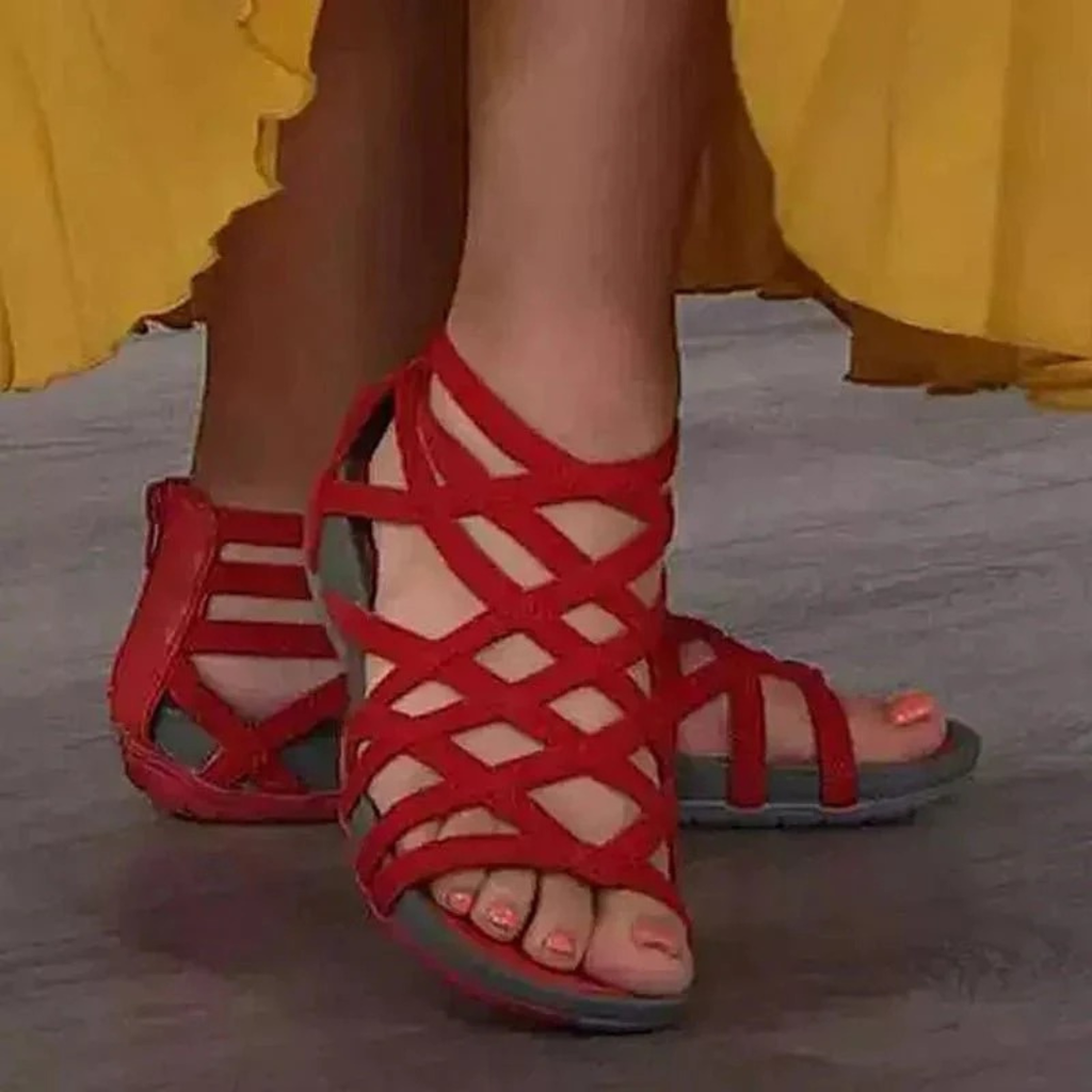 Linnea | Damen Bequeme Orthopädische Sandalen