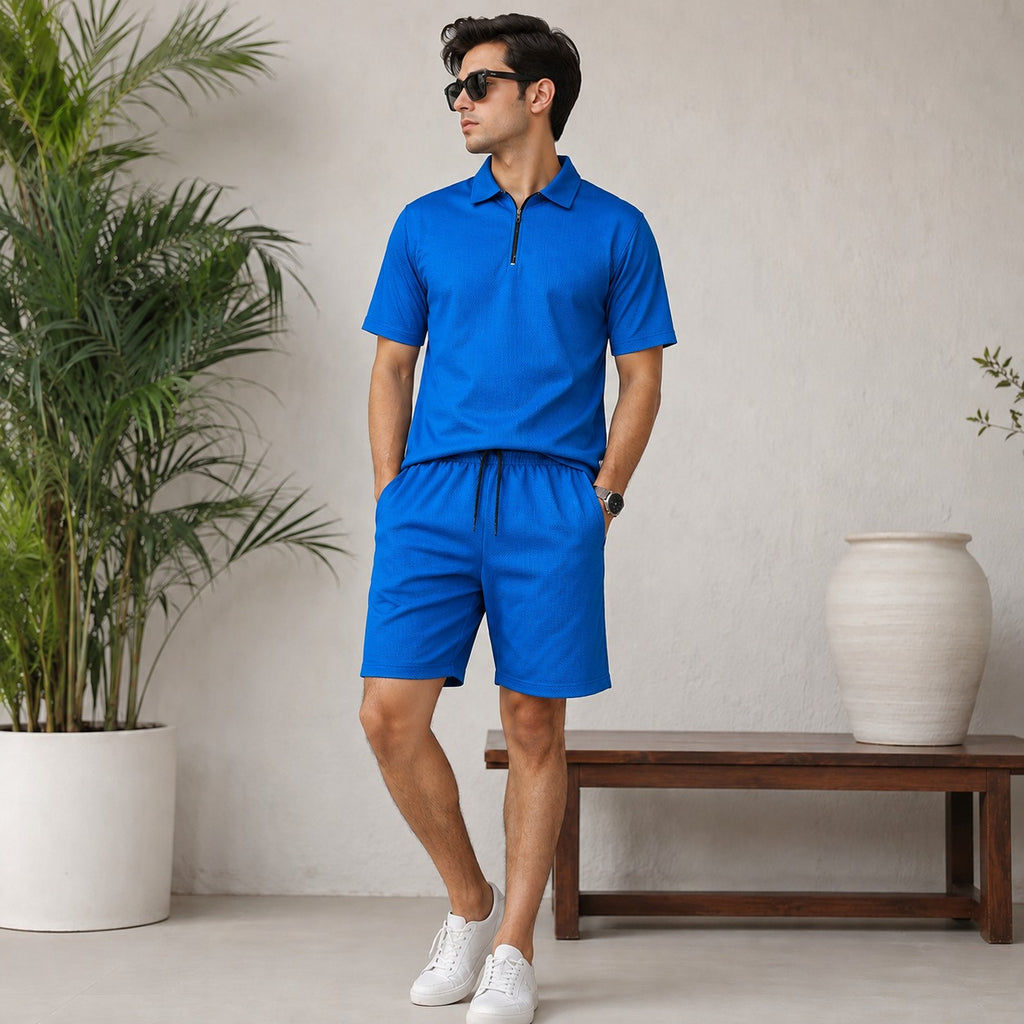 Lio | Herren Sommer Set Poloshirt Shorts
