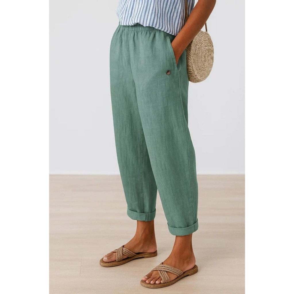 Lisbeth | Damen bequem Hose Mit Taschen
