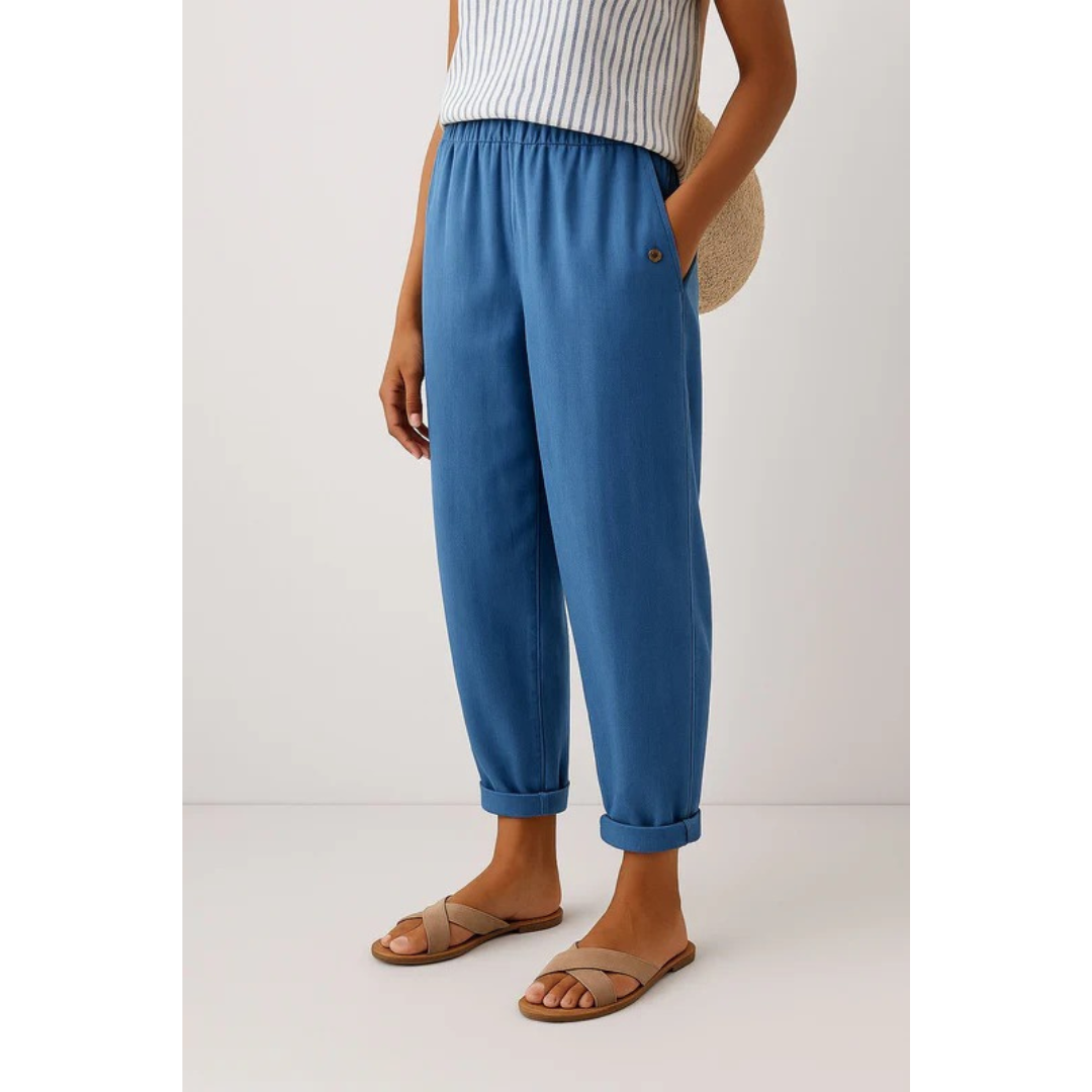 Lisbeth | Damen bequem Hose Mit Taschen