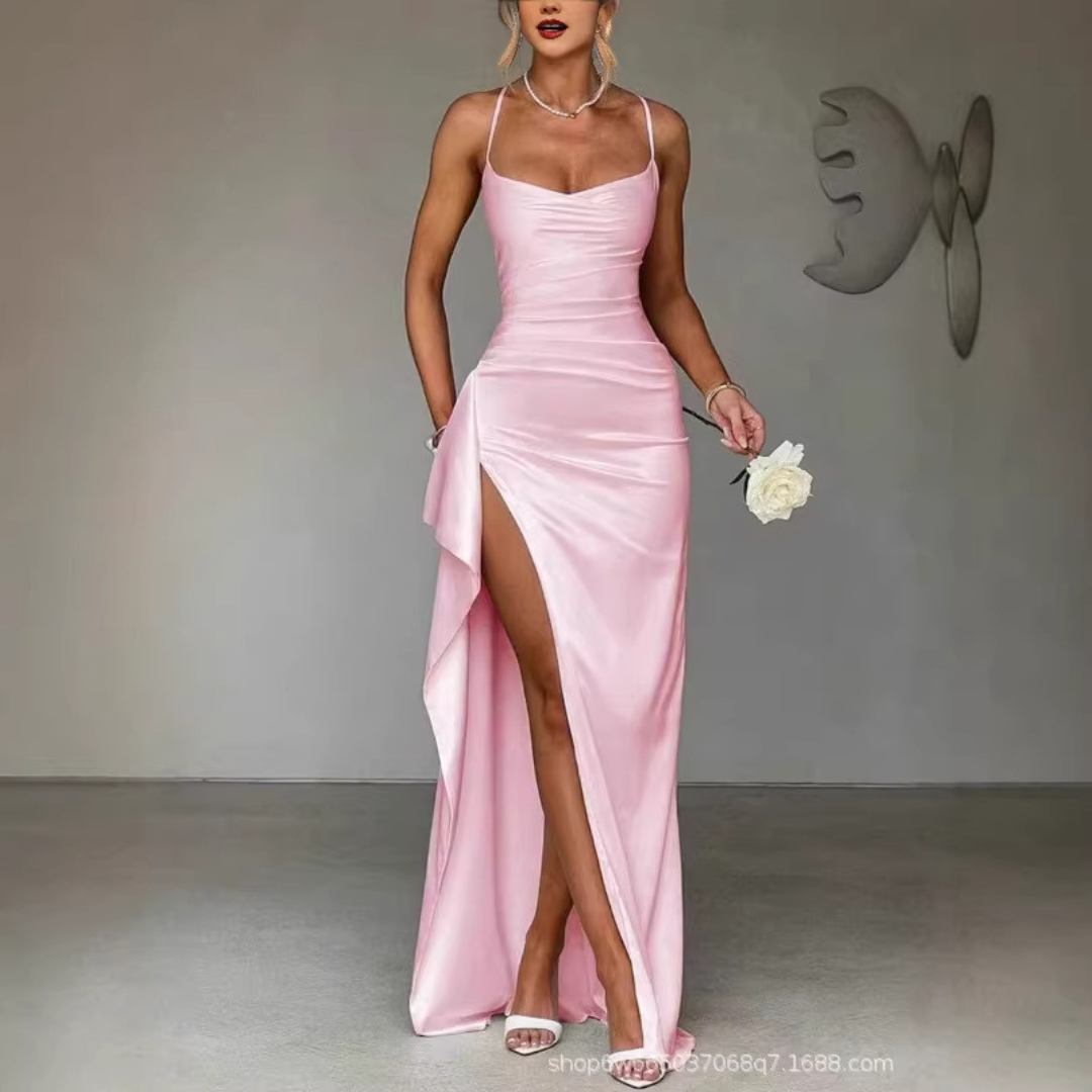 Liselotte | Damen Stilvolles Abend Maxikleid