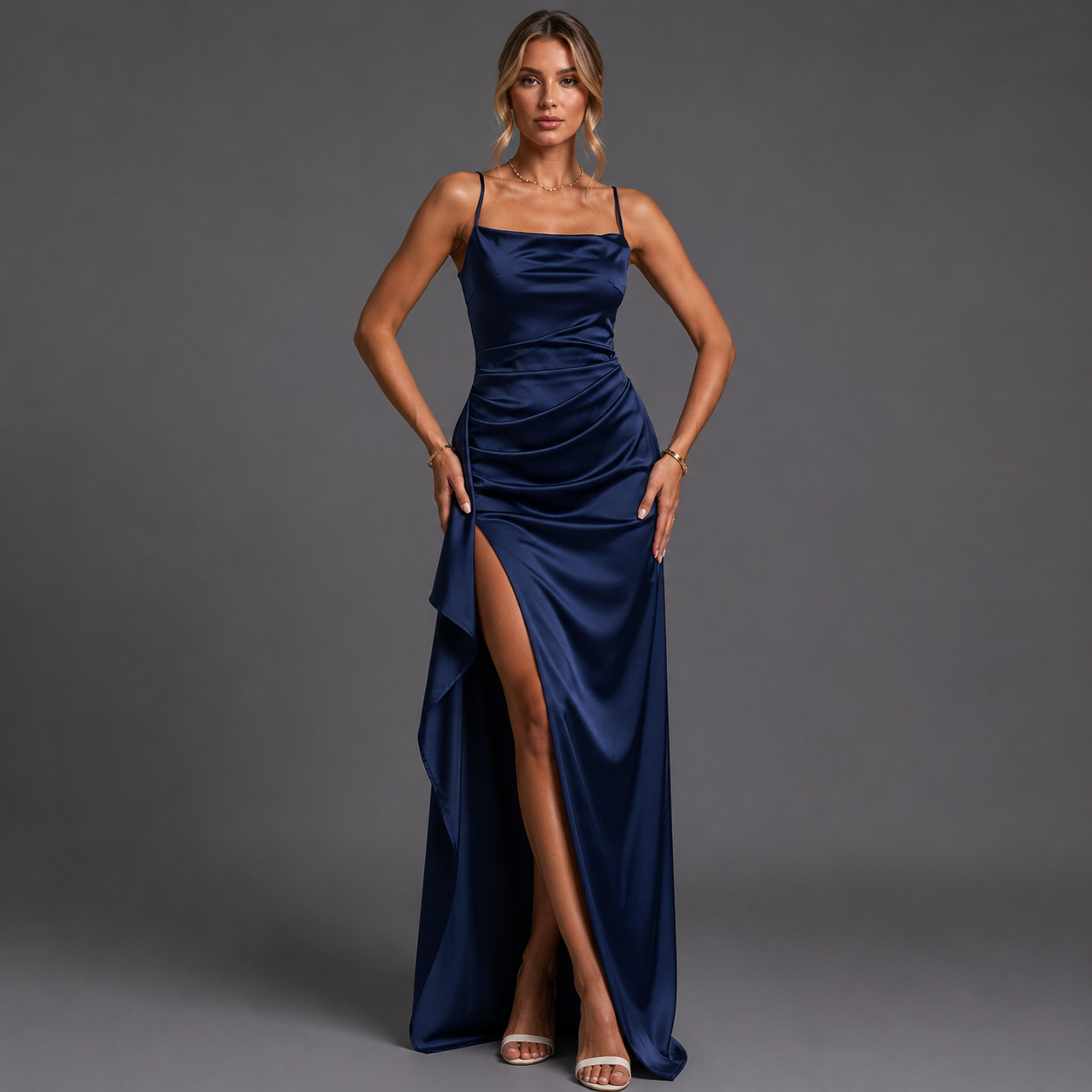 Liselotte | Damen Stilvolles Abend Maxikleid