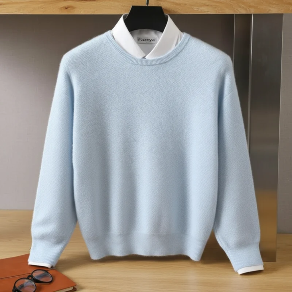 Livia | Damen Strickpullover für Große Größen mit Langarm und weichem Strick