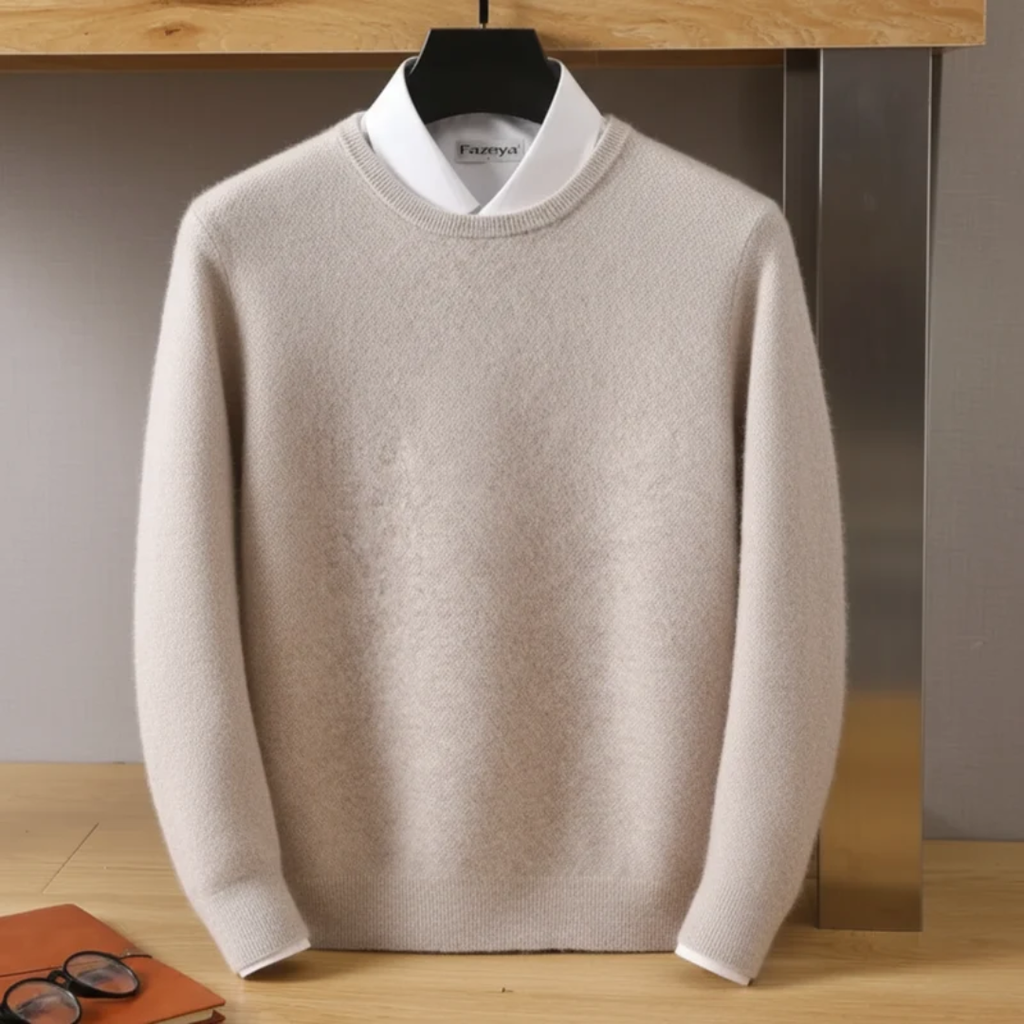 Livia | Damen Strickpullover für Große Größen mit Langarm und weichem Strick