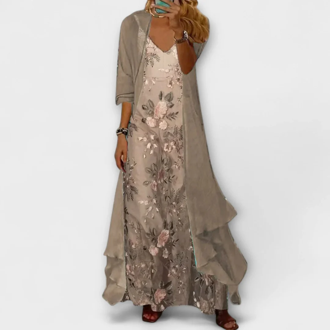 Lore | Damen Sommerkleid Maxi für und Alltag