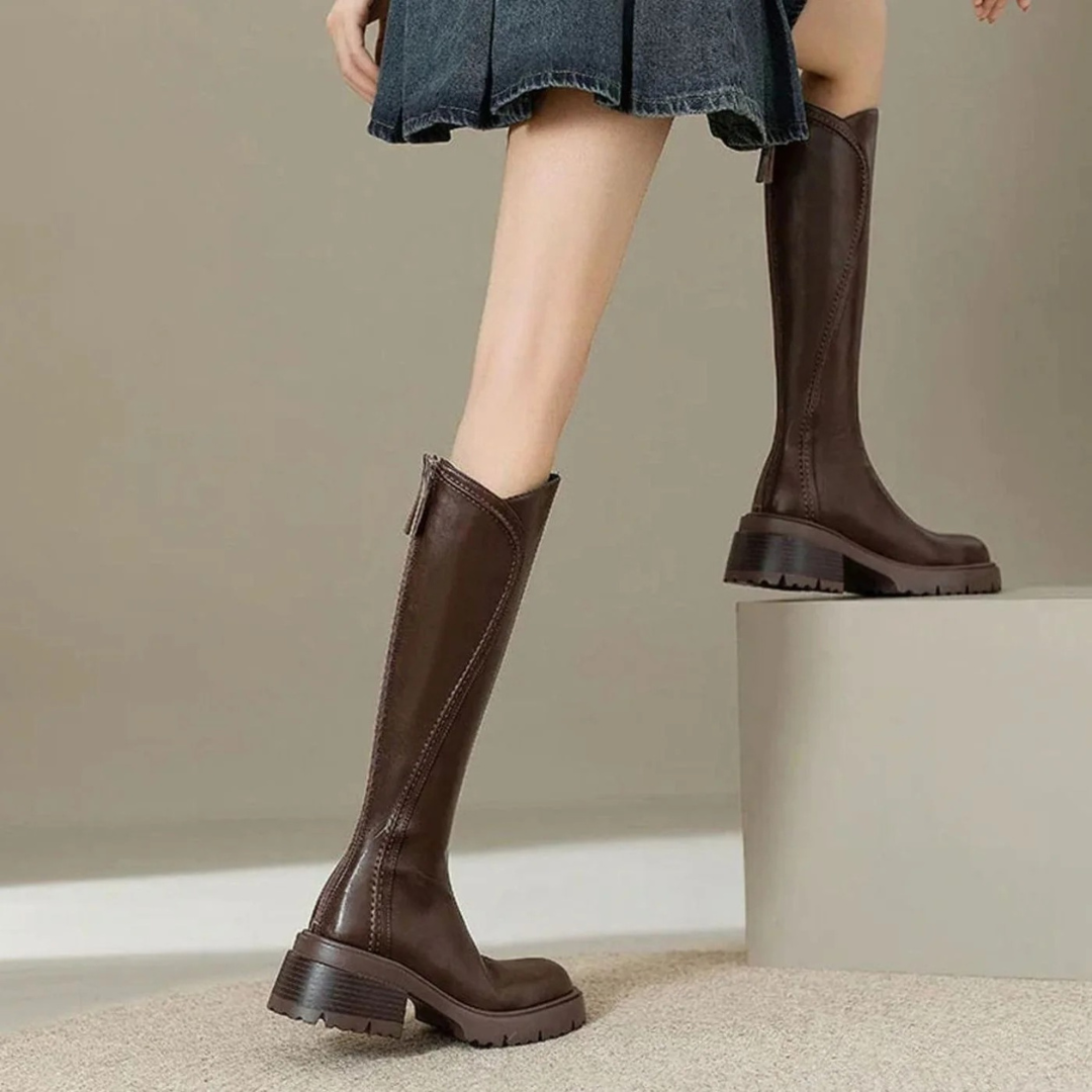 Loredana | Damen Orthopädische Stiefel mit Langem Schaft und Komfort