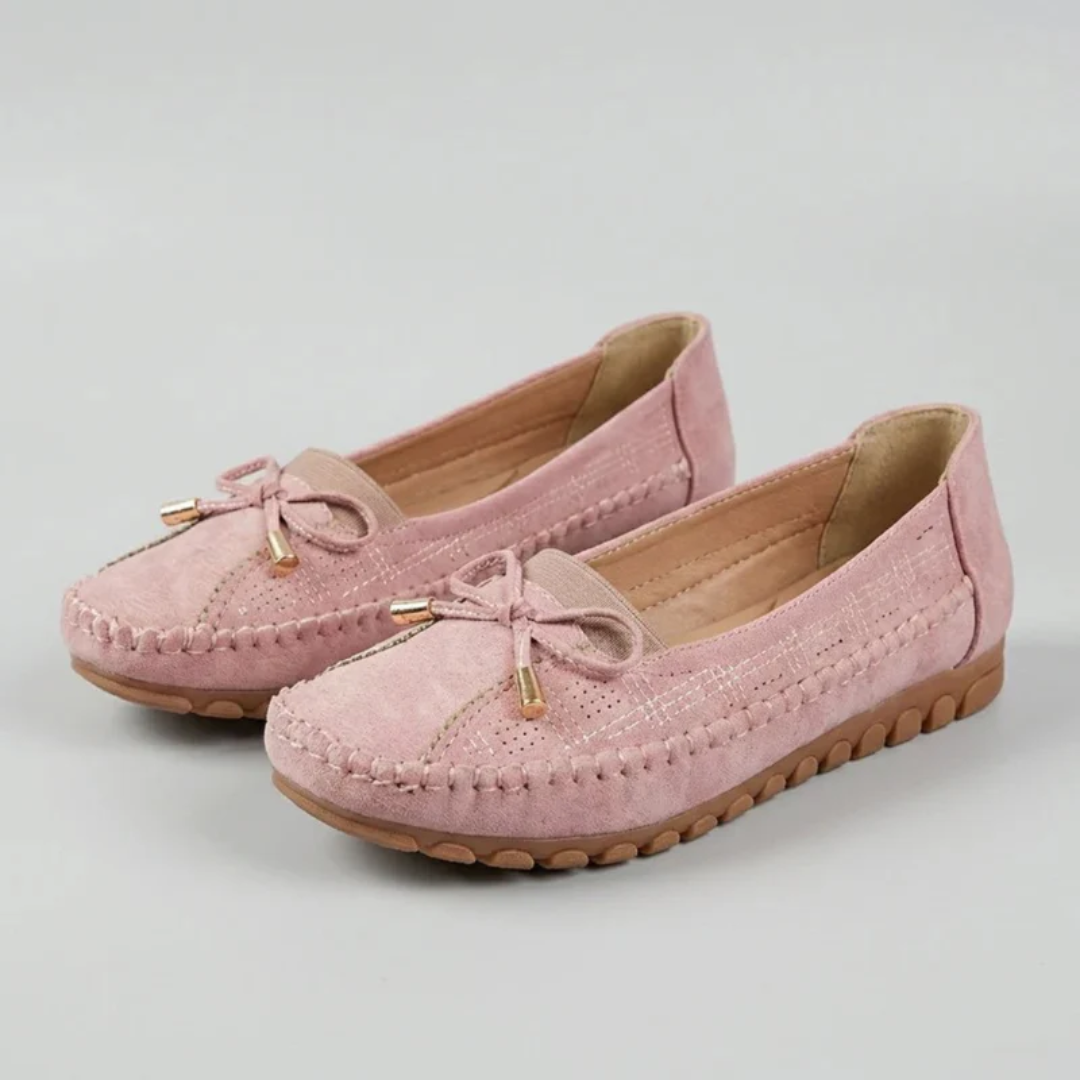 Lorelei | Damen Klassische Loafer Schuhe Perforiert