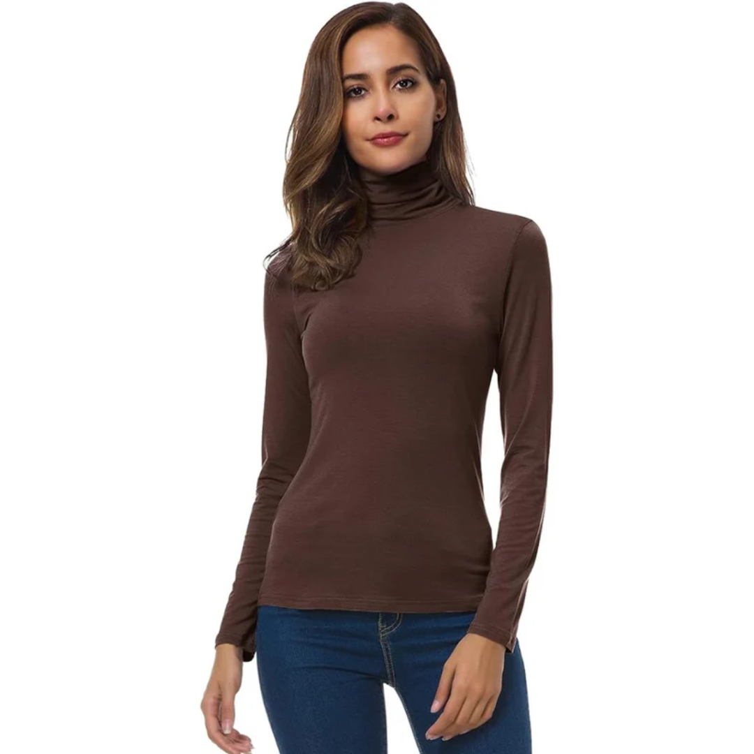 Lorelei | Damen Komfortabler Rollkragenpullover