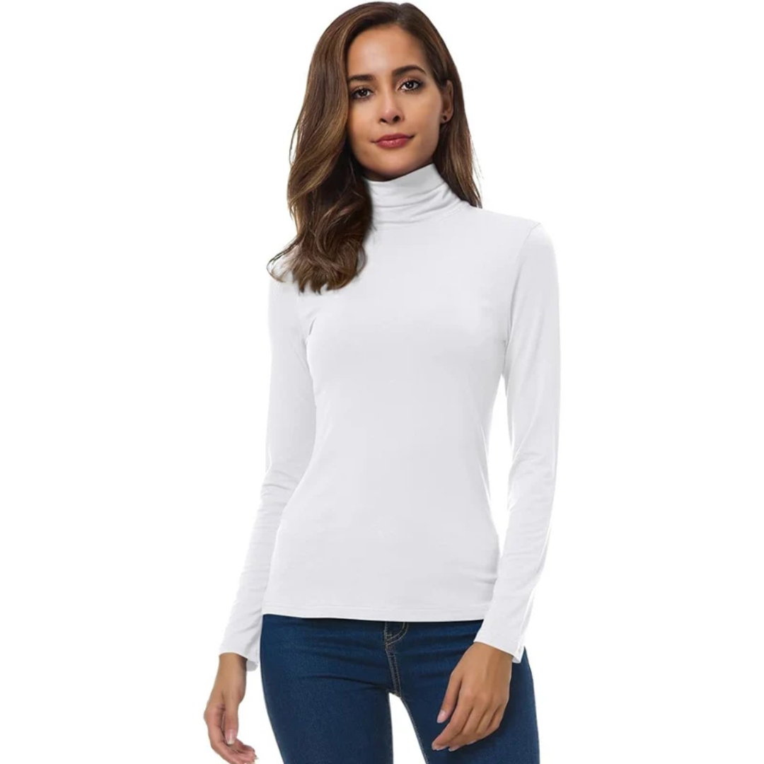 Lorelei | Damen Komfortabler Rollkragenpullover