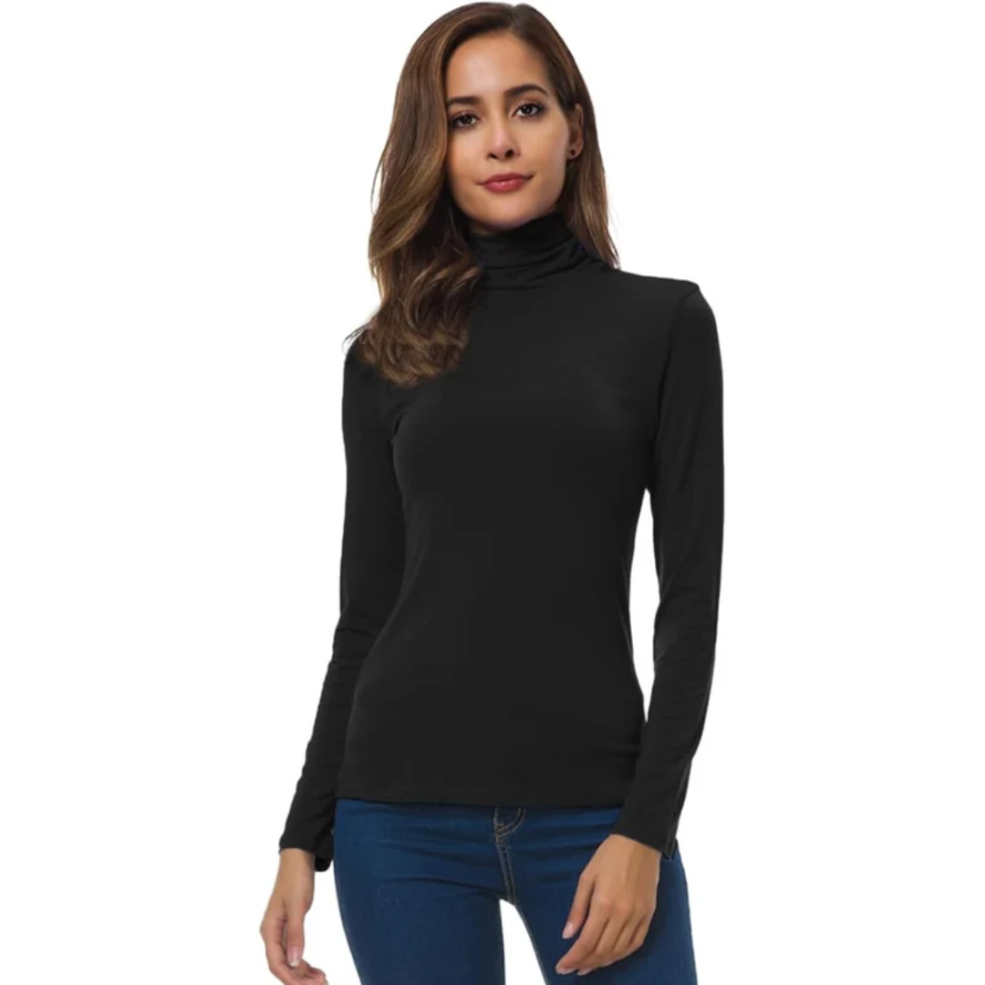 Lorelei | Damen Komfortabler Rollkragenpullover