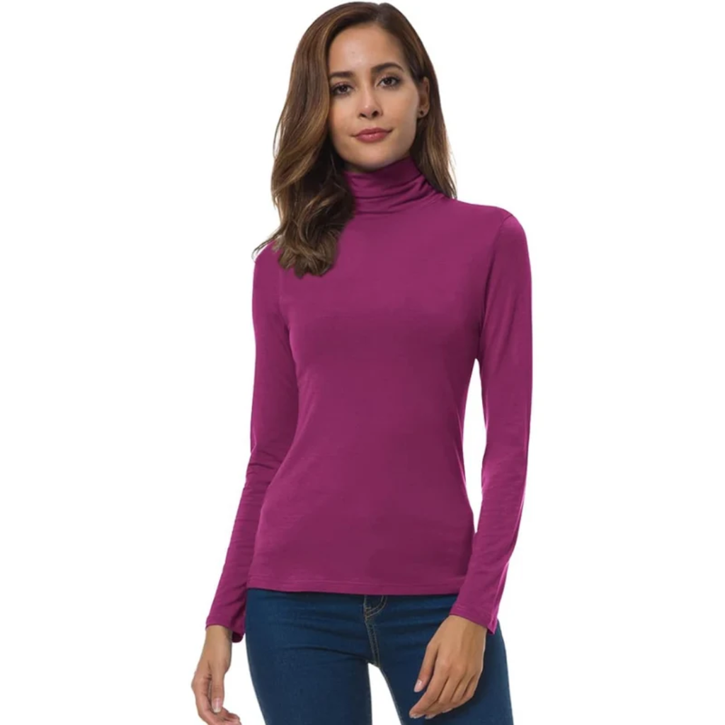 Lorelei | Damen Komfortabler Rollkragenpullover