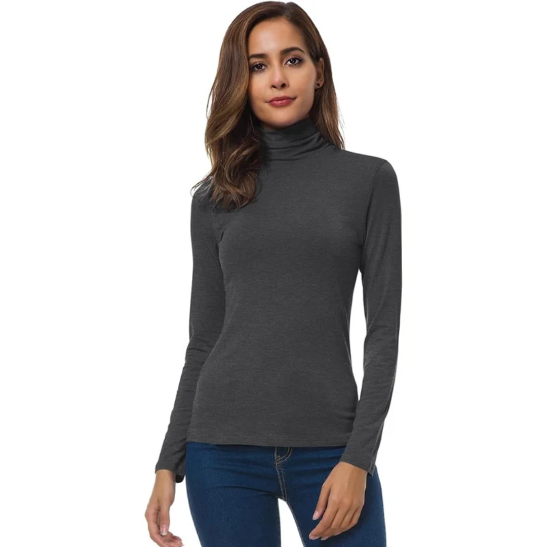 Lorelei | Damen Komfortabler Rollkragenpullover