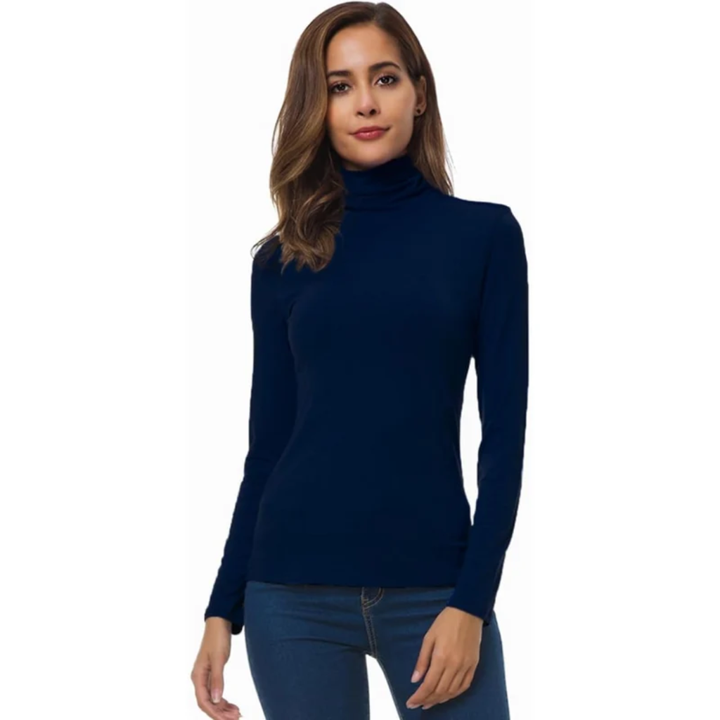 Lorelei | Damen Komfortabler Rollkragenpullover