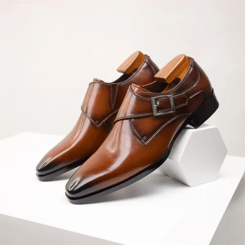 Lorenzo | Herren Orthopädische Elegante Lederschuhe Komfortabel