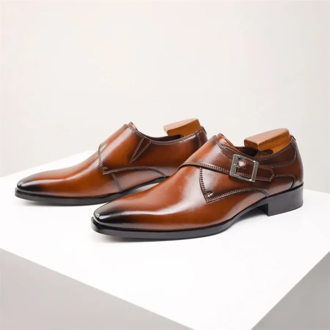 Lorenzo | Herren Orthopädische Elegante Lederschuhe Komfortabel