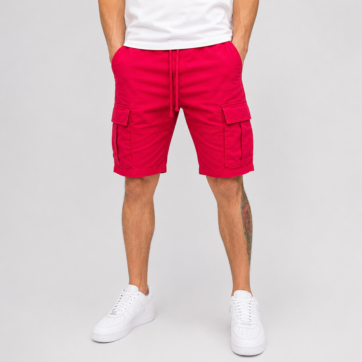 Lothar | Herren Cargo Shorts Für Strand Mit Kordelzug