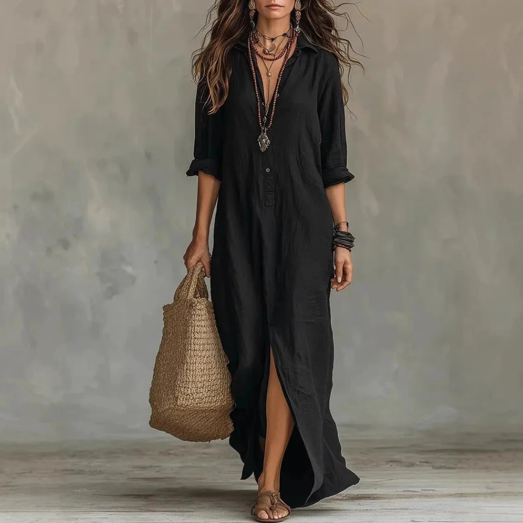 Lotti | Luftiges Maxi-Kleid für Den Alltag