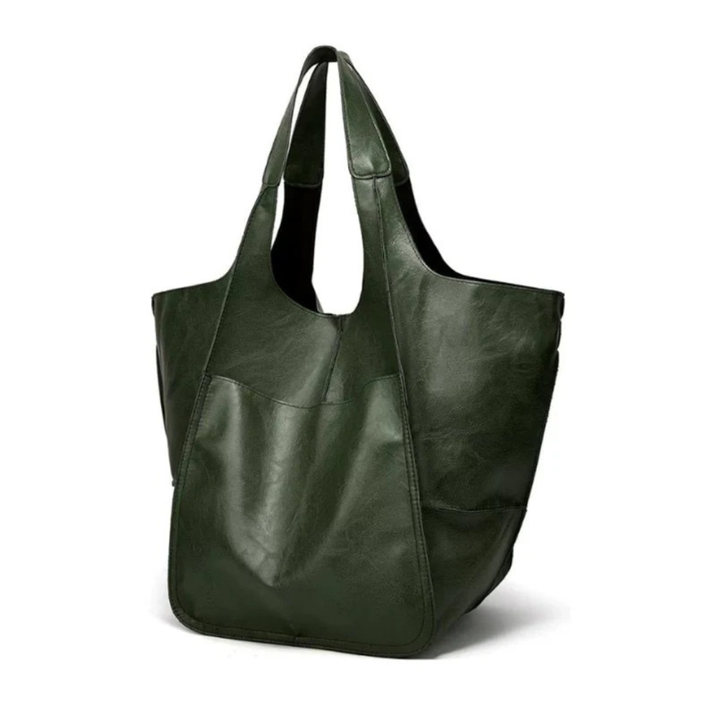 Lou | Damen Elegante Vegane Leder Tote Bag