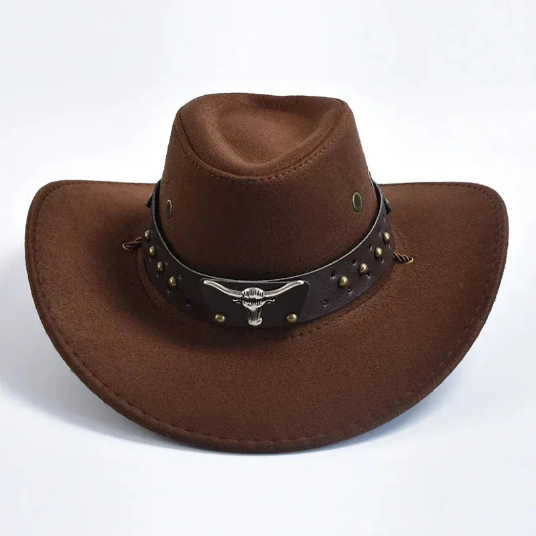 Ludwig | Herren Cowboy Hut mit breiter Krempe