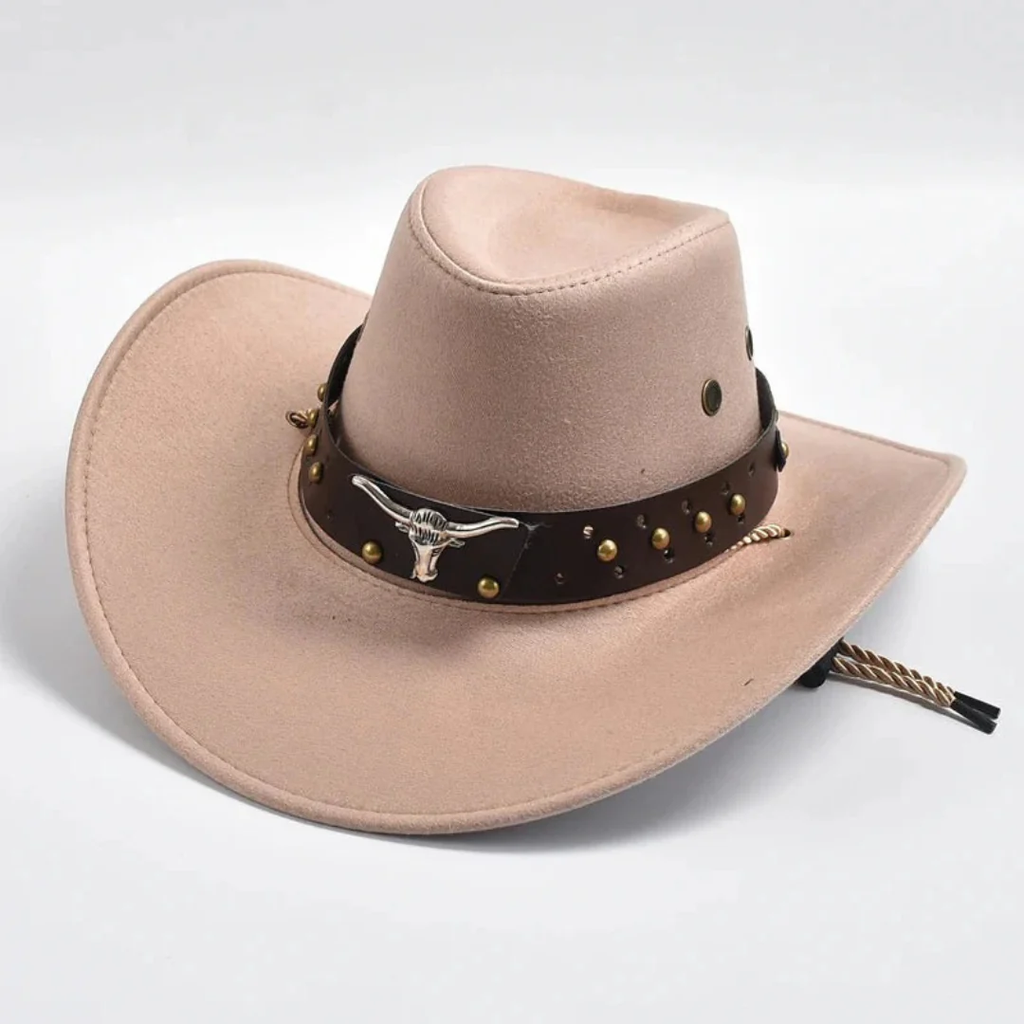 Ludwig | Herren Cowboy Hut mit breiter Krempe