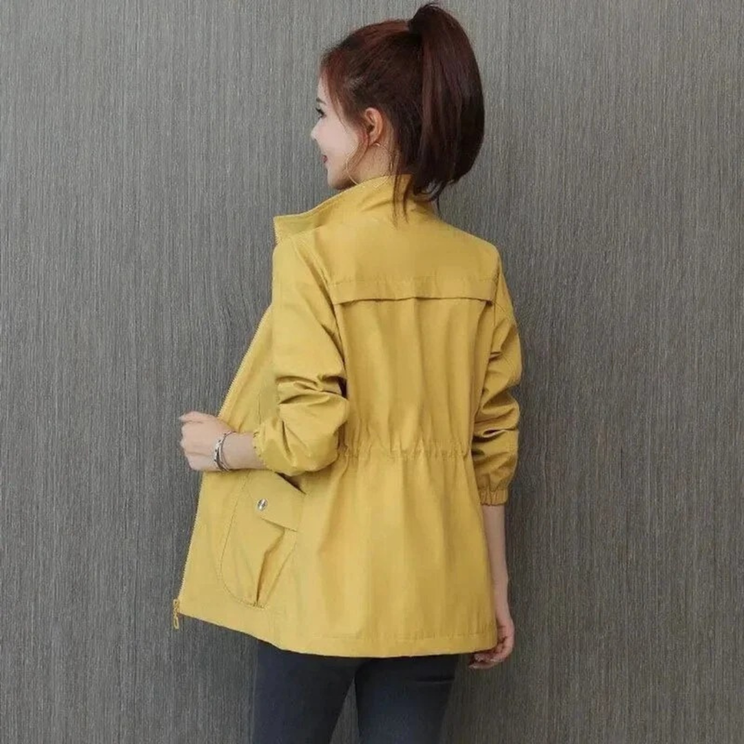 Luisa | Damen Leichte Übergangsjacke mit Reißverschluss