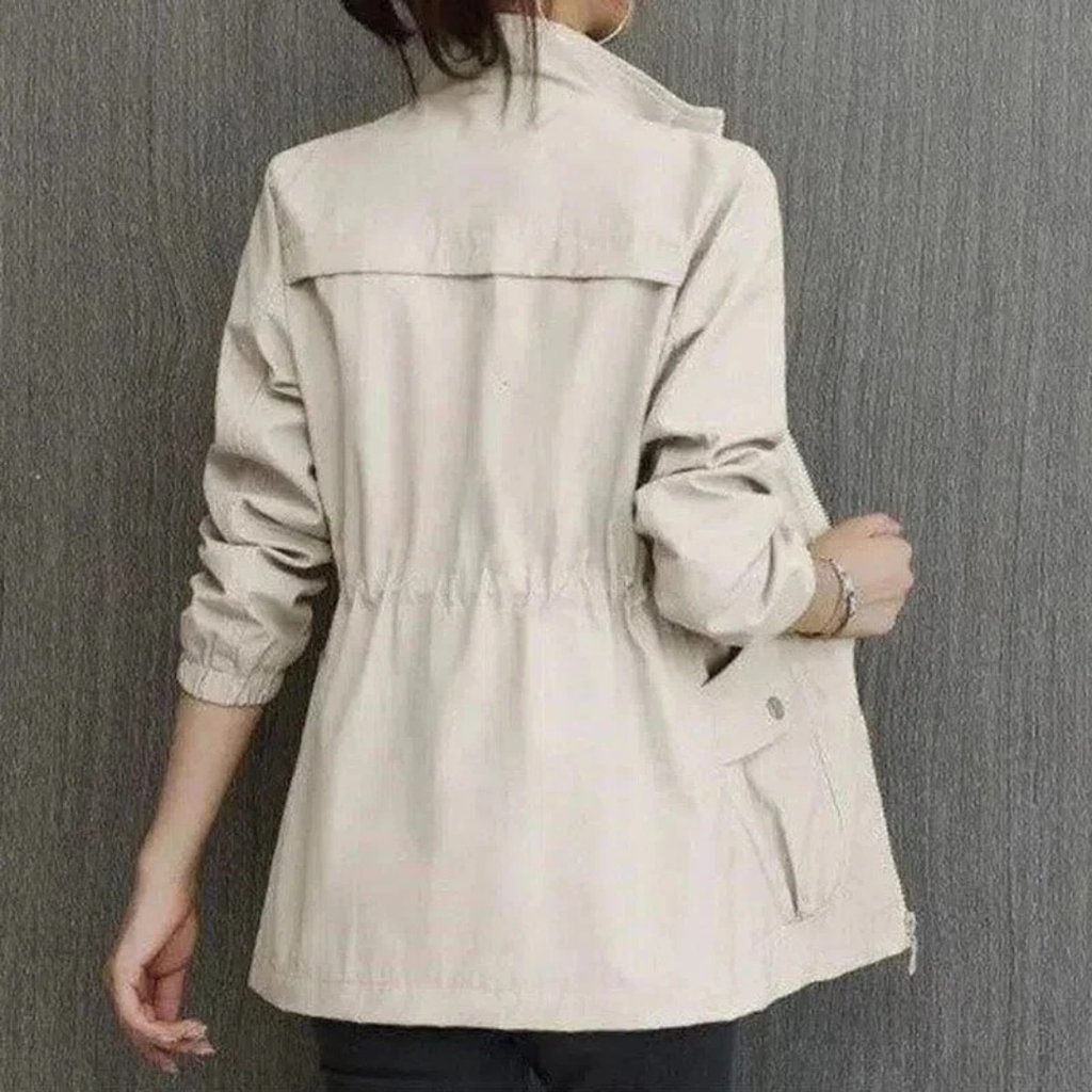 Luisa | Damen Leichte Übergangsjacke mit Reißverschluss
