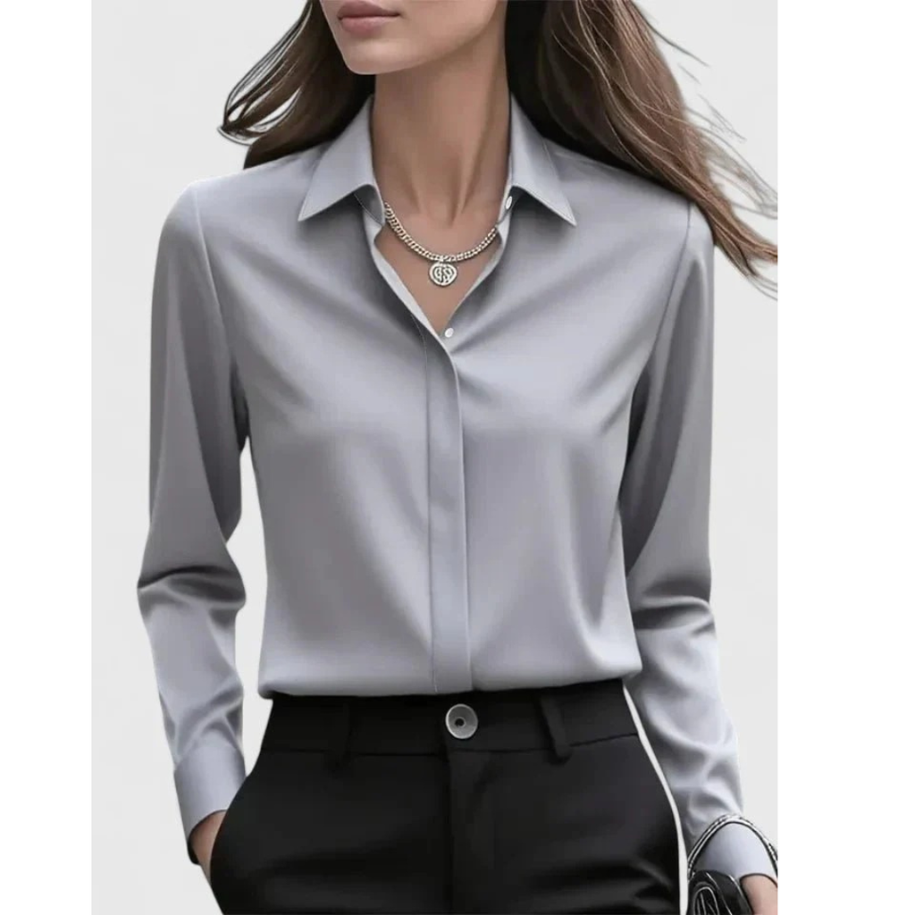 Lyra | Damen Elegante Freizeit Bluse