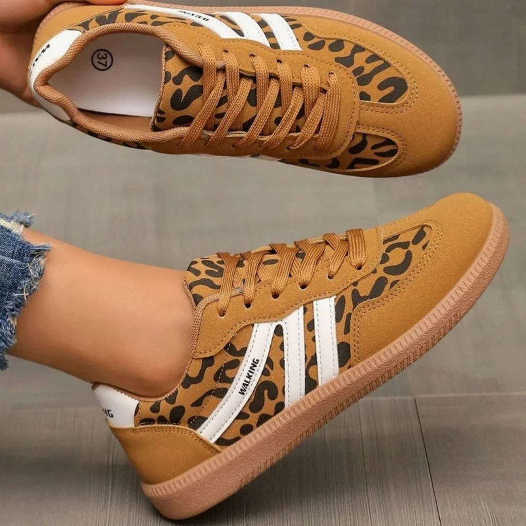 Maelle | Damen Orthopädische Sneaker mit Schnürschuh und extra Platz vorne