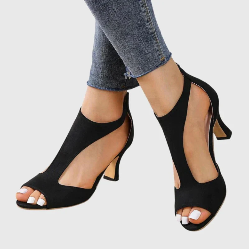 Maja | Damen Absatz Sandalen Elegant für Abend und Anlässe