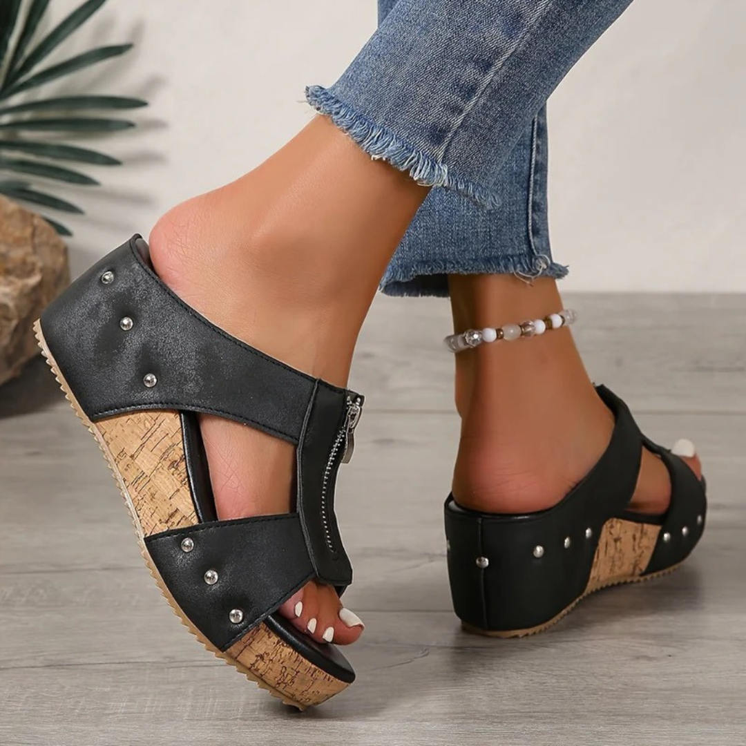 Maja | Damen Orthopädische Komfort Offene Sandalen