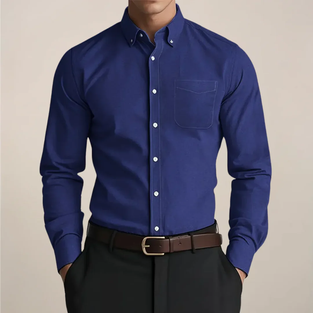 Manfred | Herren Hemd Langarm Klare Optik