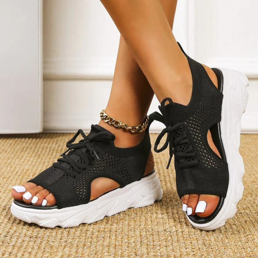 Manu | Damen Bequeme Sommer Sandalen