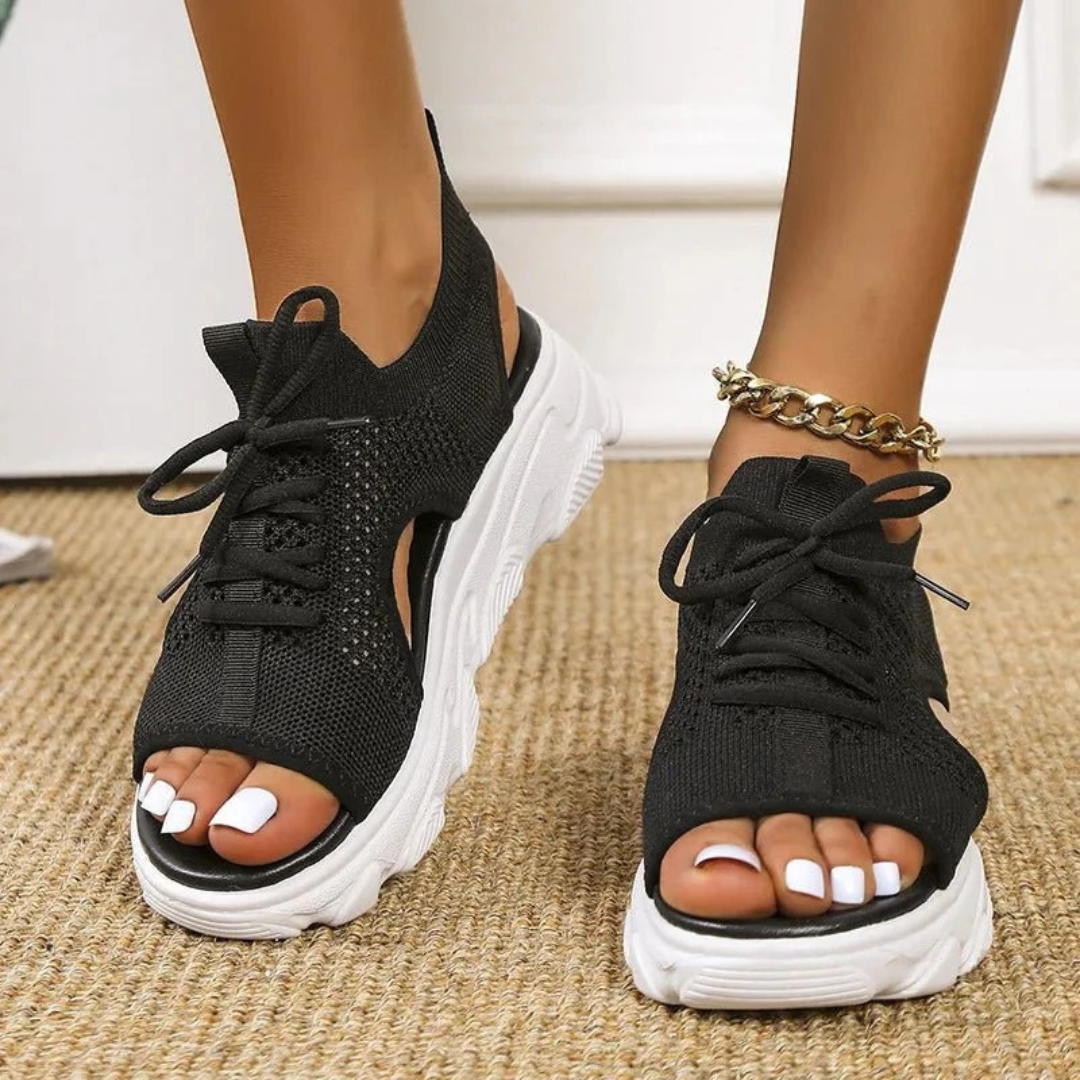 Manu | Damen Bequeme Sommer Sandalen