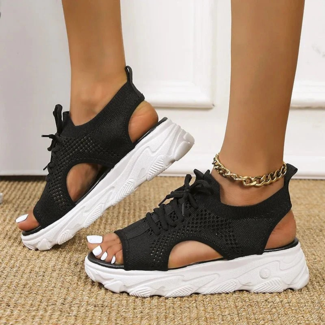 Manu | Damen Bequeme Sommer Sandalen