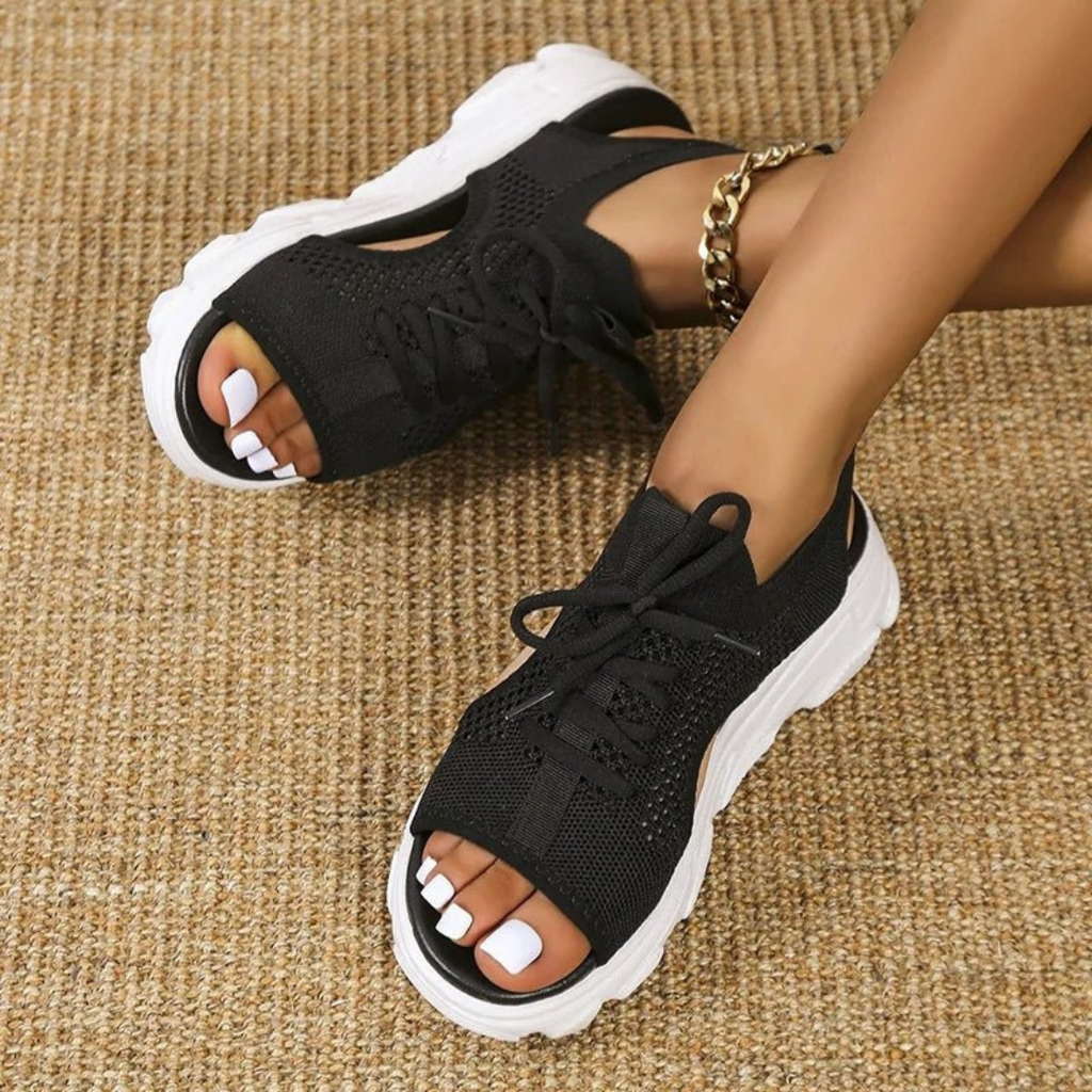 Manu | Damen Bequeme Sommer Sandalen