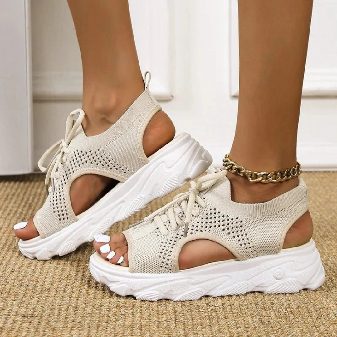 Manu | Damen Bequeme Sommer Sandalen