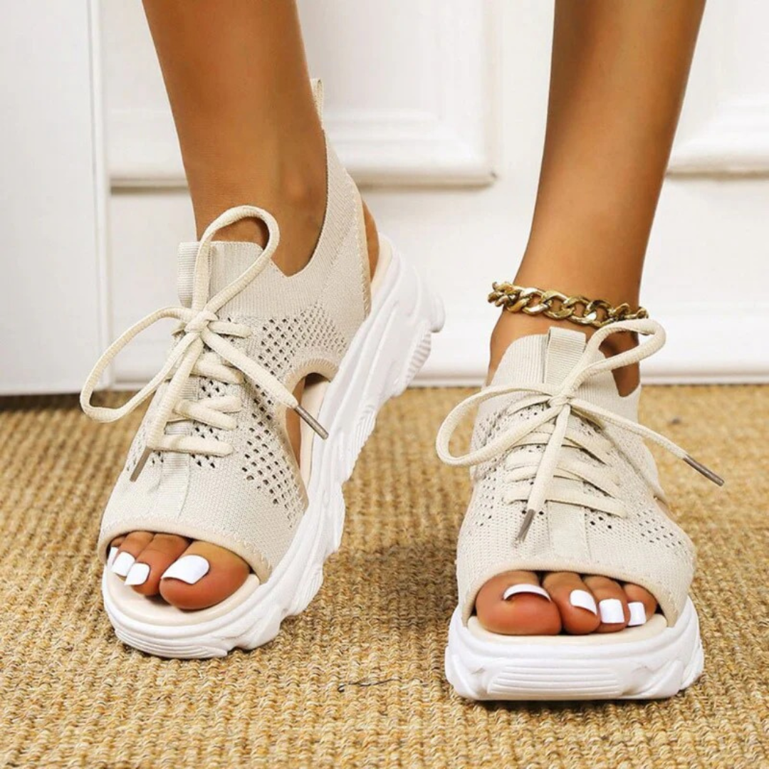Manu | Damen Bequeme Sommer Sandalen