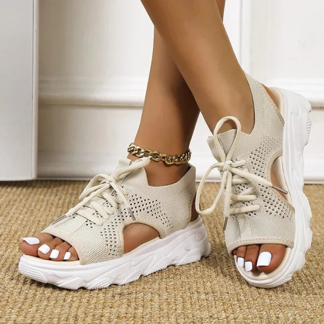 Manu | Damen Bequeme Sommer Sandalen